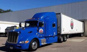 Anderson Trucking Service Blue Truck