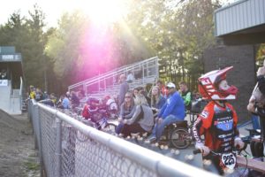 Watching the races - Pineview Park BMX
