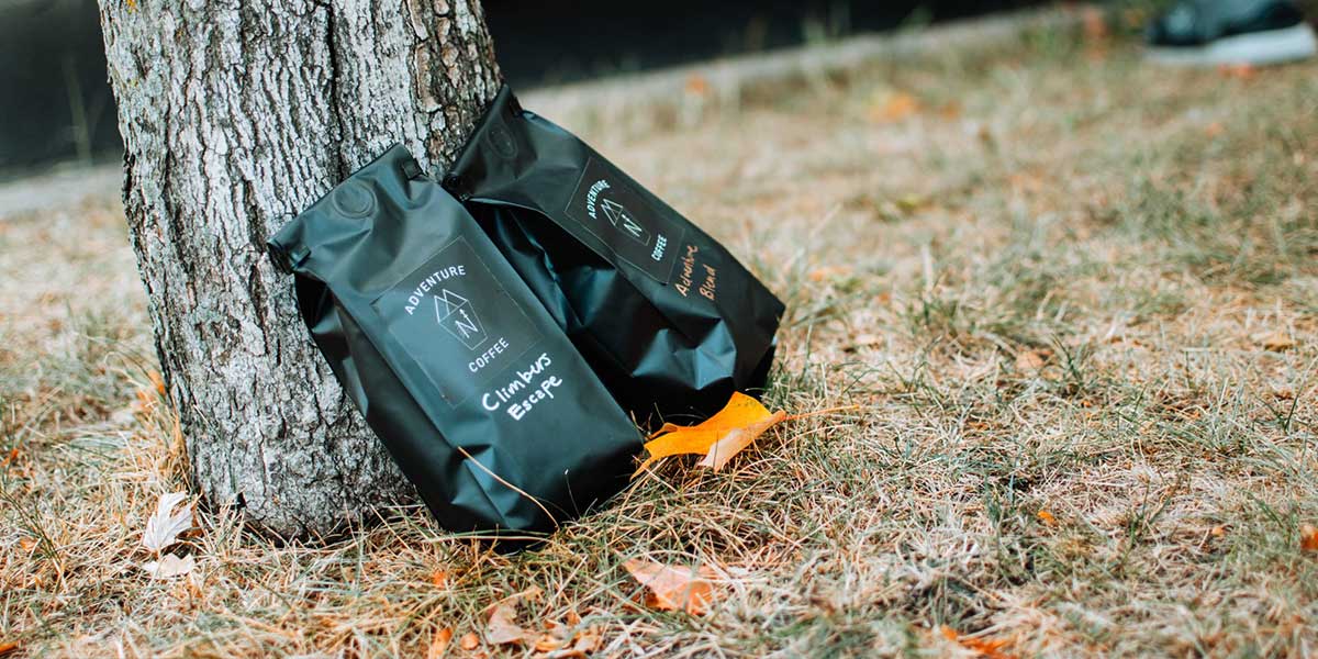 Adventure Coffee Bags by Tree